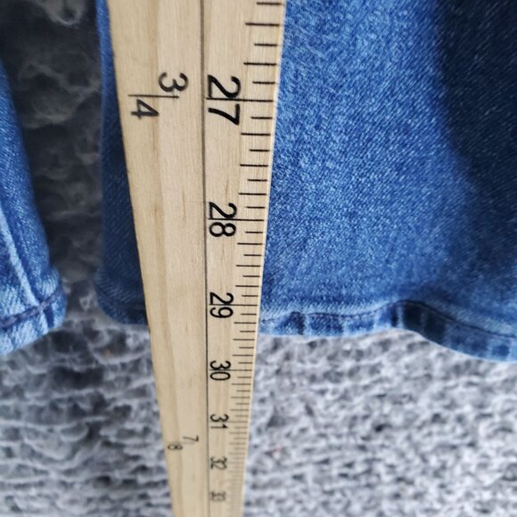 Old Navy Jeans Womens 0 Blue Mid-Rise Wow Boot-Cut Denim Stretch - Picture 6 of 11